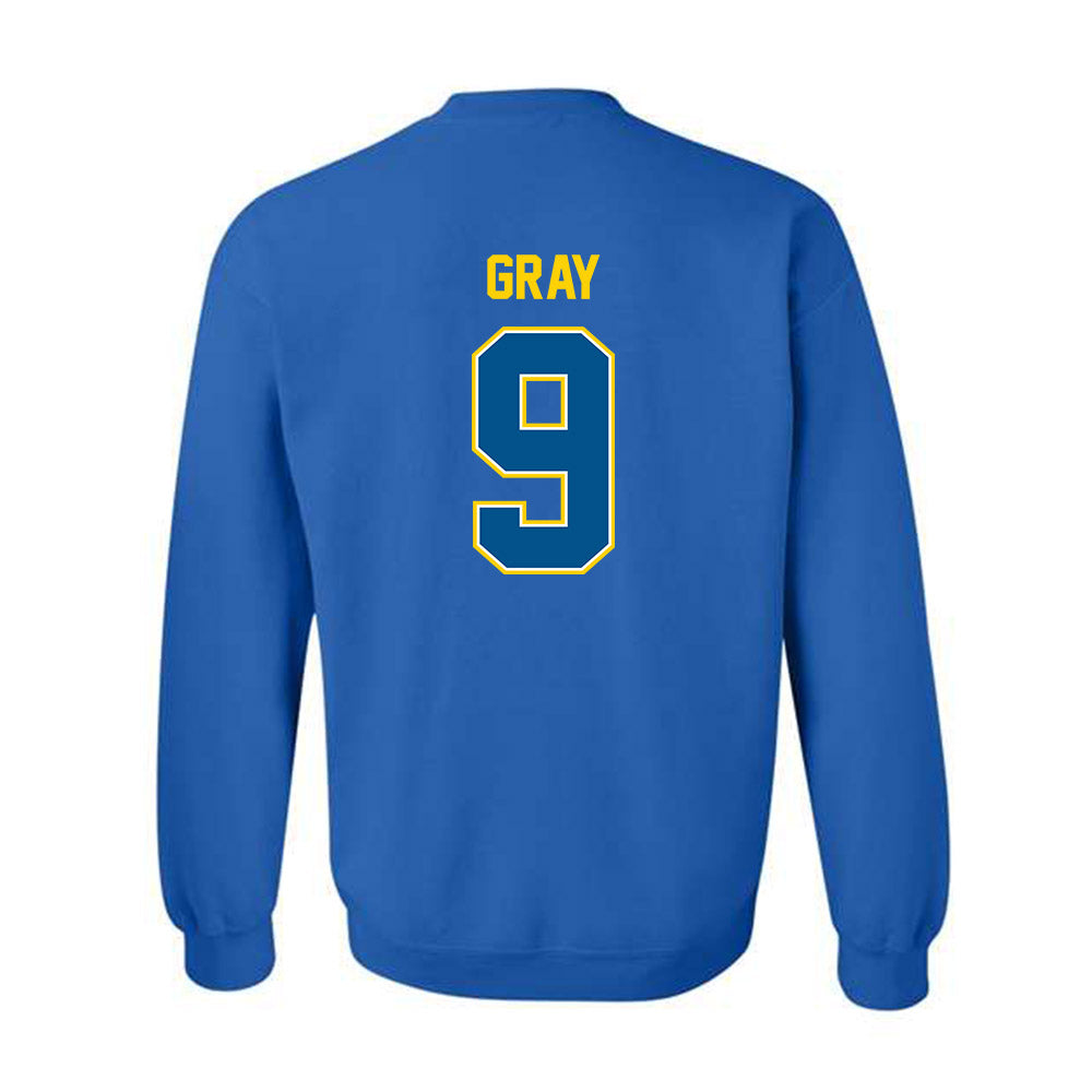 Delaware - NCAA Ice Hockey : Bailey Gray - Classic Fashion Shersey Crewneck Sweatshirt-1