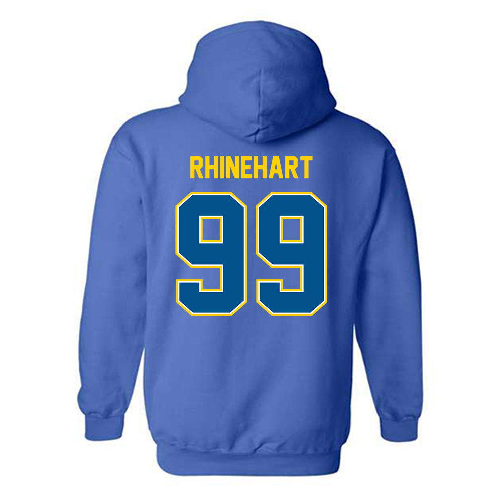 Delaware - NCAA Women's Soccer : Leah Rhinehart - Classic Fashion Shersey Hooded Sweatshirt-1