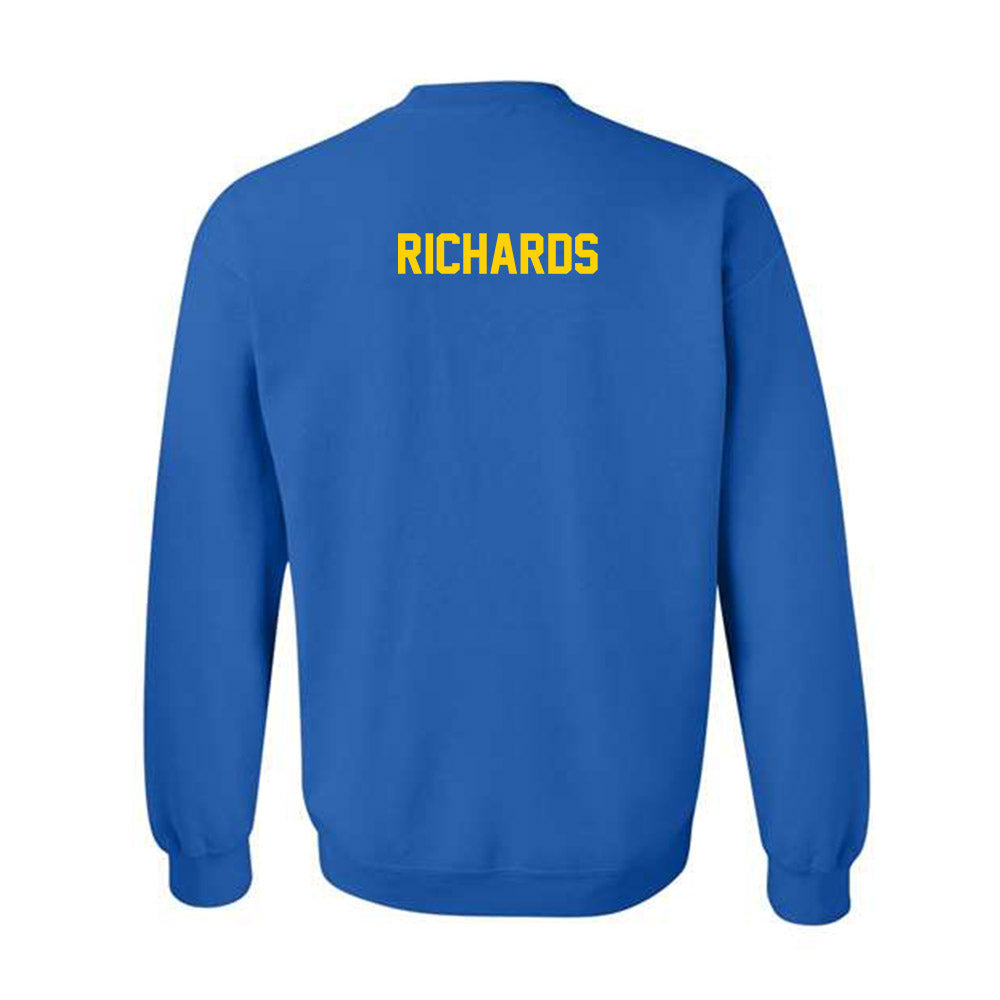 Delaware - NCAA Women's Track & Field : Catherine Richards - Classic Fashion Shersey Crewneck Sweatshirt-1
