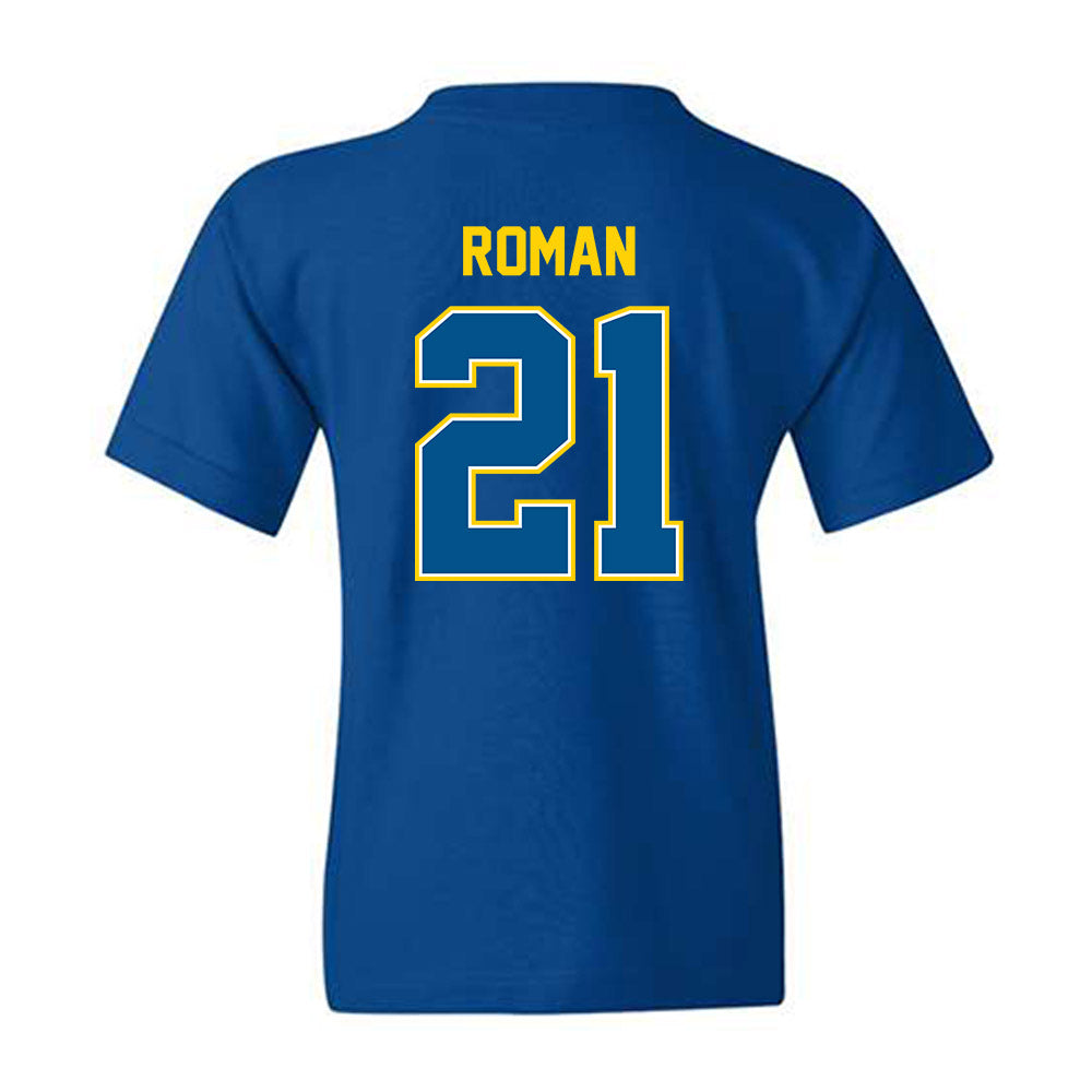 Delaware - NCAA Ice Hockey : Billi Roman - Classic Fashion Shersey Youth T-Shirt-1