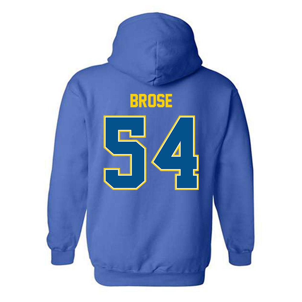 Delaware - NCAA Football : Fintan Brose - Classic Fashion Shersey Hooded Sweatshirt