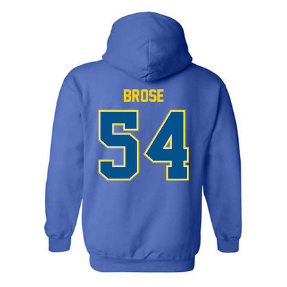 Delaware - NCAA Football : Fintan Brose - Classic Fashion Shersey Hooded Sweatshirt