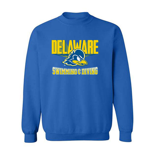 Delaware - NCAA Women's Swimming & Diving : Erin Richards - Classic Fashion Shersey Crewneck Sweatshirt-0