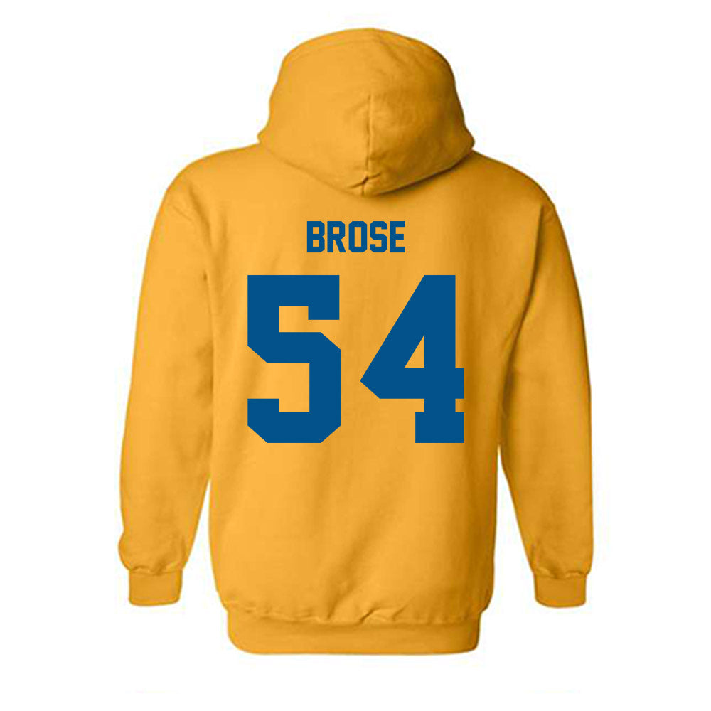 Delaware - NCAA Football : Fintan Brose - Classic Fashion Shersey Hooded Sweatshirt