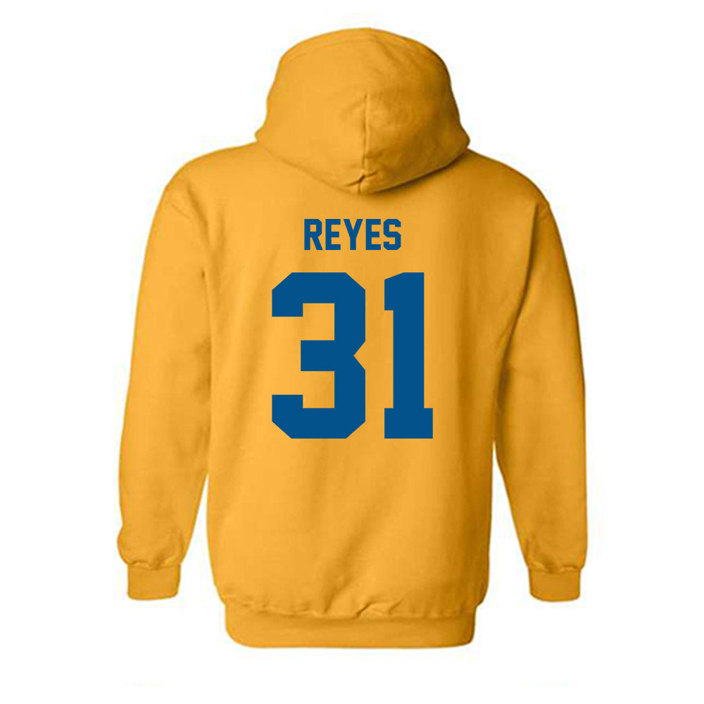 Delaware - NCAA Baseball : Matthew Reyes - Classic Fashion Shersey Hooded Sweatshirt-1