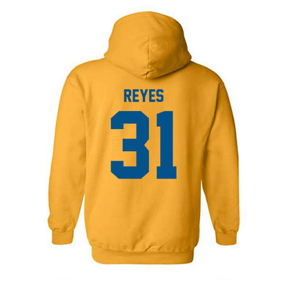 Delaware - NCAA Baseball : Matthew Reyes - Classic Fashion Shersey Hooded Sweatshirt-1