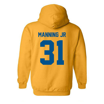 Delaware - NCAA Football : Hasson Manning Jr - Classic Fashion Shersey Hooded Sweatshirt