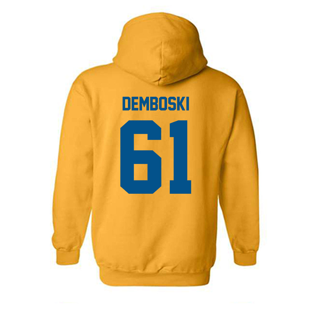 Delaware - NCAA Football : Steven Demboski - Classic Fashion Shersey Hooded Sweatshirt-1