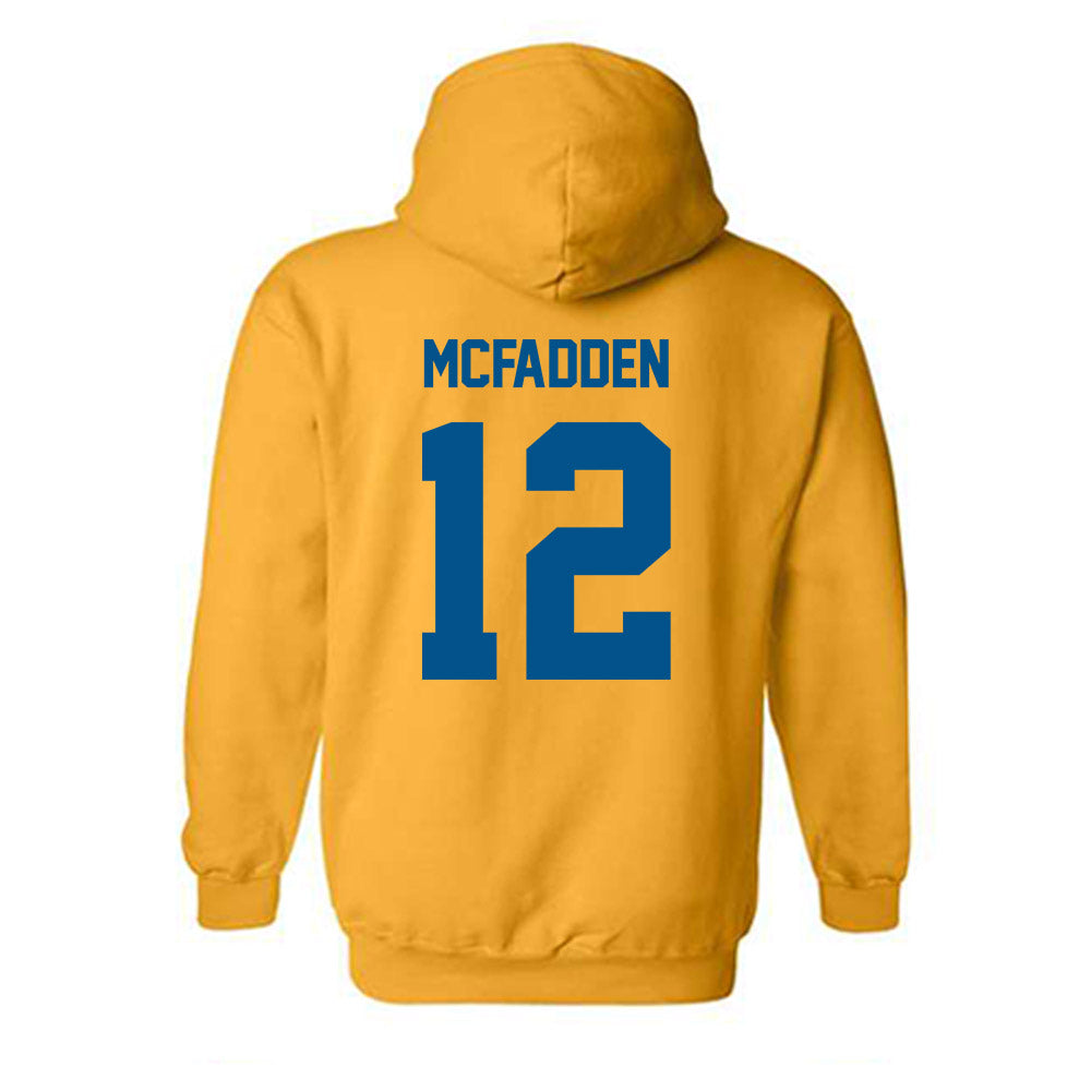 Delaware - NCAA Men's Basketball : Alex McFadden - Classic Fashion Shersey Hooded Sweatshirt