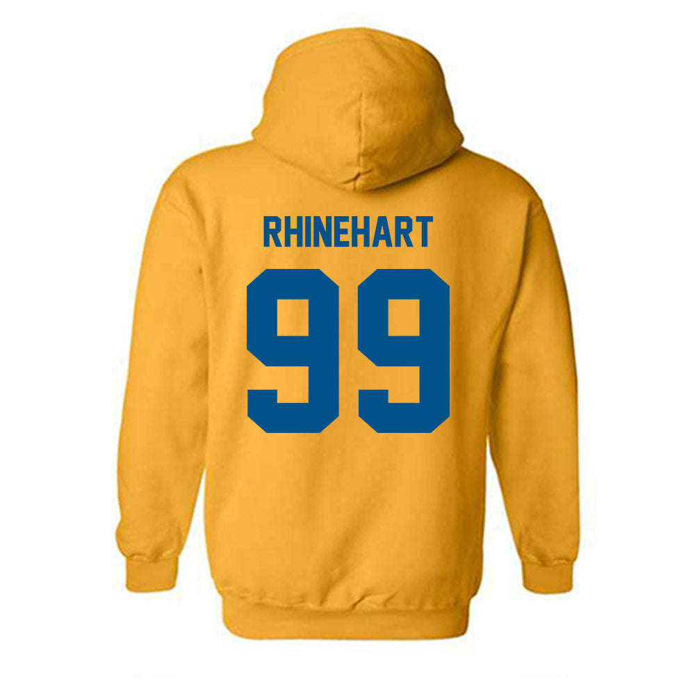 Delaware - NCAA Women's Soccer : Leah Rhinehart - Classic Fashion Shersey Hooded Sweatshirt-1