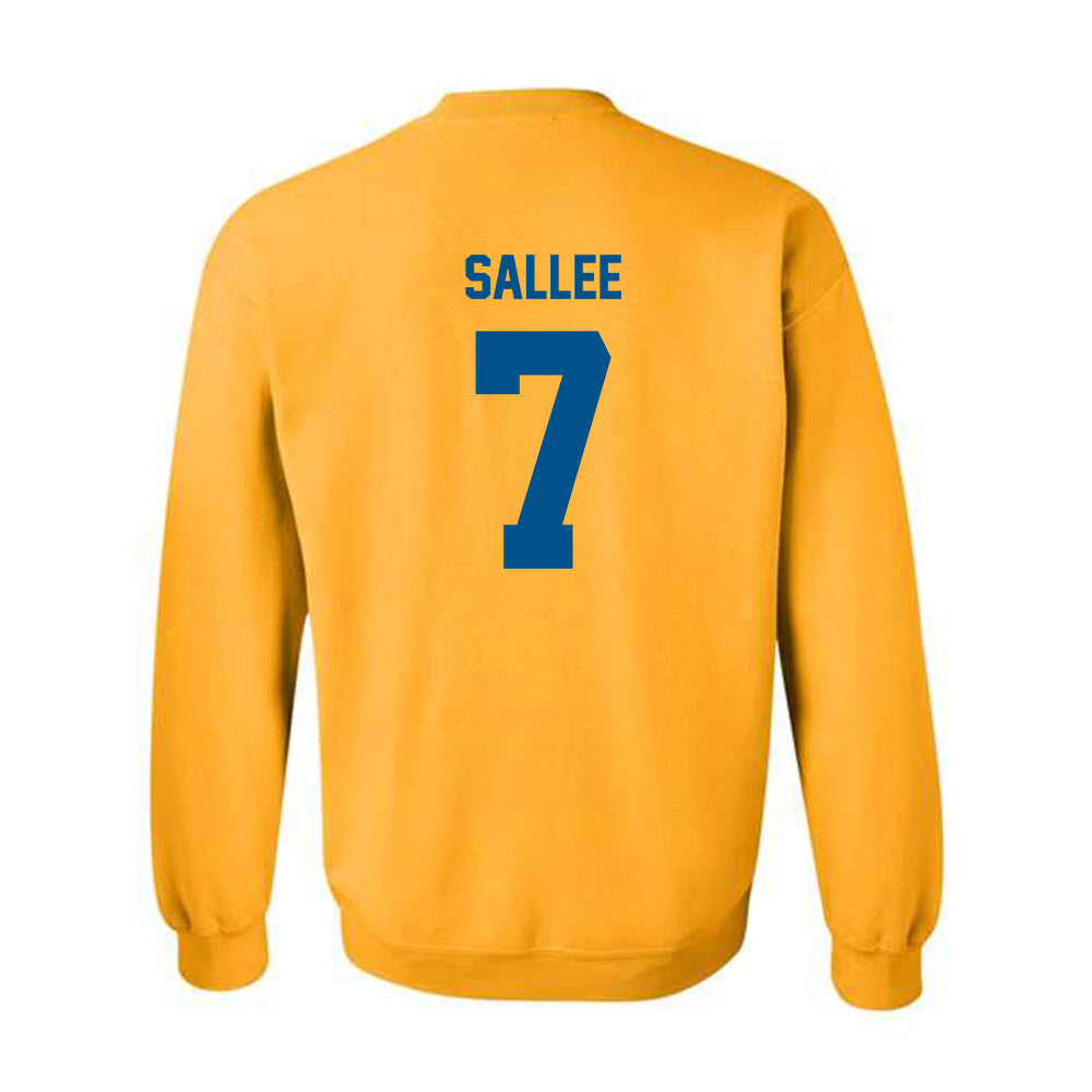 Delaware - NCAA Women's Soccer : Ava Sallee - Classic Fashion Shersey Crewneck Sweatshirt-1