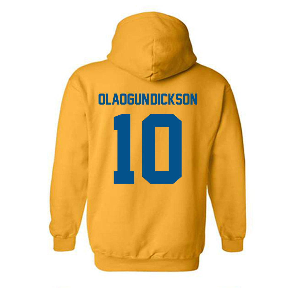 Delaware - NCAA Women's Soccer : Adiat Olaogun-Dickson - Classic Fashion Shersey Hooded Sweatshirt-1