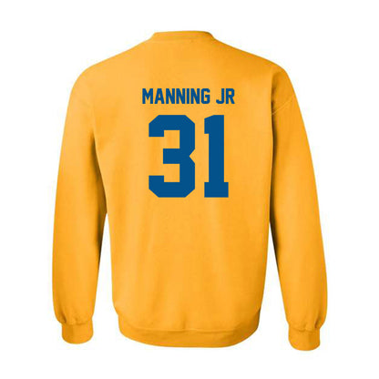 Delaware - NCAA Football : Hasson Manning Jr - Classic Fashion Shersey Crewneck Sweatshirt