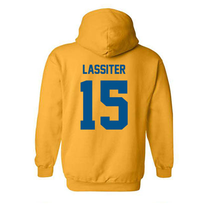 Delaware - NCAA Football : Gevaris Lassiter - Classic Fashion Shersey Hooded Sweatshirt-1
