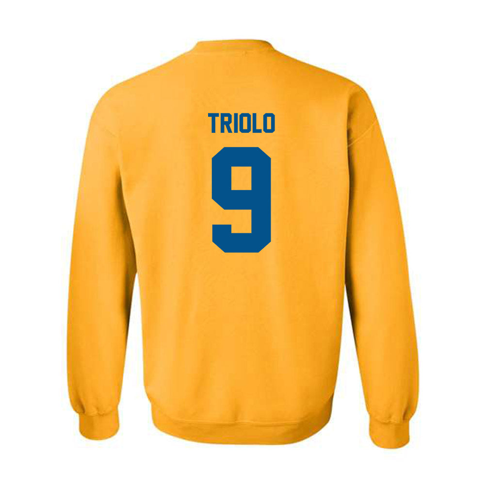 Delaware - NCAA Men's Lacrosse : Matt Triolo - Classic Fashion Shersey Crewneck Sweatshirt-1