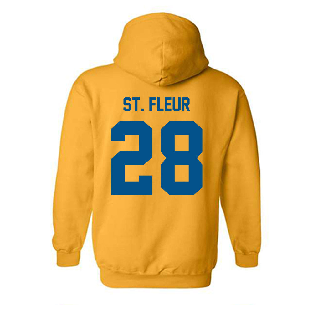 Delaware - NCAA Football : Saeed St. Fleur - Classic Fashion Shersey Hooded Sweatshirt