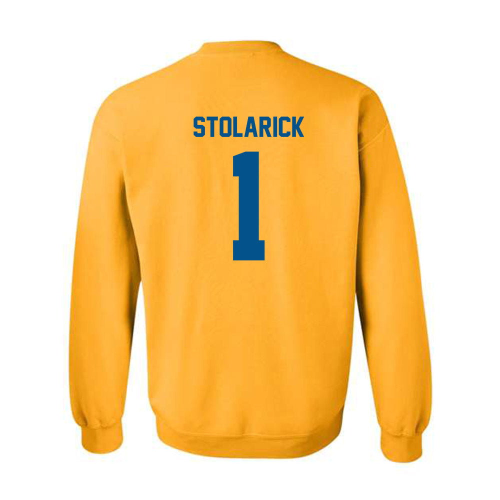 Delaware - NCAA Women's Lacrosse : Stella Stolarick - Classic Fashion Shersey Crewneck Sweatshirt-1
