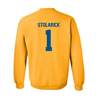 Delaware - NCAA Women's Lacrosse : Stella Stolarick - Classic Fashion Shersey Crewneck Sweatshirt-1
