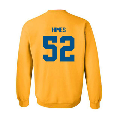Delaware - NCAA Men's Lacrosse : Aidan Himes - Classic Fashion Shersey Crewneck Sweatshirt-1
