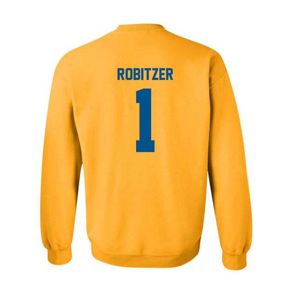 Delaware - NCAA Ice Hockey : Mattie Robitzer - Classic Fashion Shersey Crewneck Sweatshirt-1