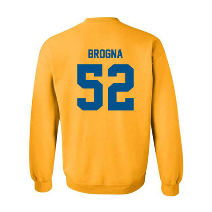 Delaware - NCAA Football : Dom Brogna - Classic Fashion Shersey Crewneck Sweatshirt
