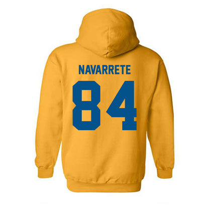 Delaware - NCAA Football : Ashton Navarrete - Classic Fashion Shersey Hooded Sweatshirt-1