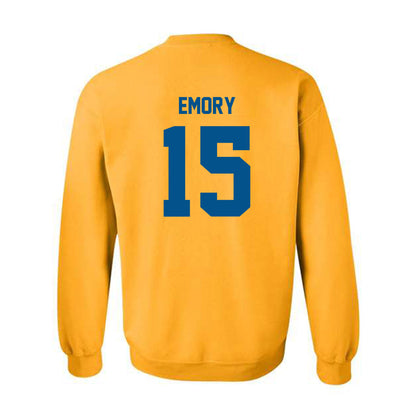 Delaware - NCAA Men's Basketball : Houston Emory - Classic Fashion Shersey Crewneck Sweatshirt-1