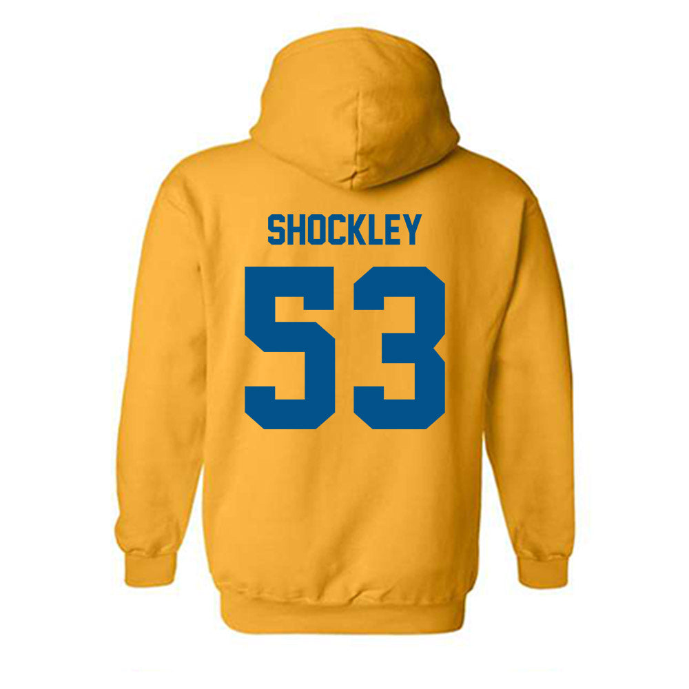 Delaware - NCAA Football : Carson Shockley - Classic Fashion Shersey Hooded Sweatshirt-1