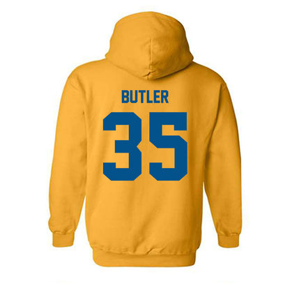 Delaware - NCAA Ice Hockey : Sydney Butler - Classic Fashion Shersey Hooded Sweatshirt-1
