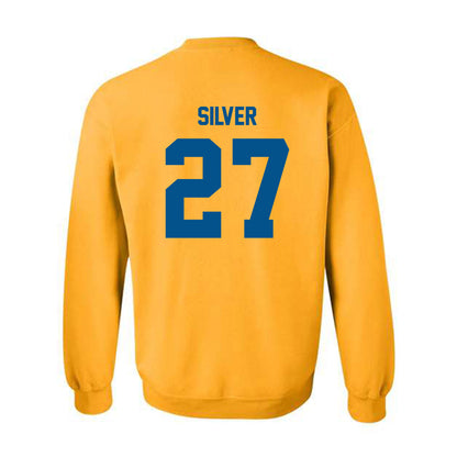 Delaware - NCAA Football : Jo Silver - Classic Fashion Shersey Crewneck Sweatshirt