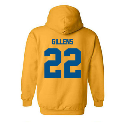 Delaware - NCAA Women's Volleyball : Anna Gillens - Classic Fashion Shersey Hooded Sweatshirt-1