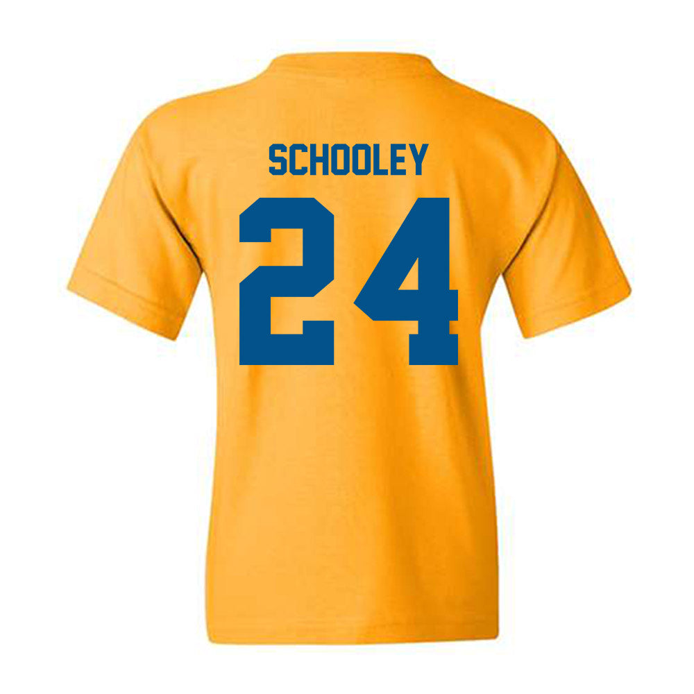 Delaware - NCAA Ice Hockey : Taylor Schooley - Classic Fashion Shersey Youth T-Shirt-1