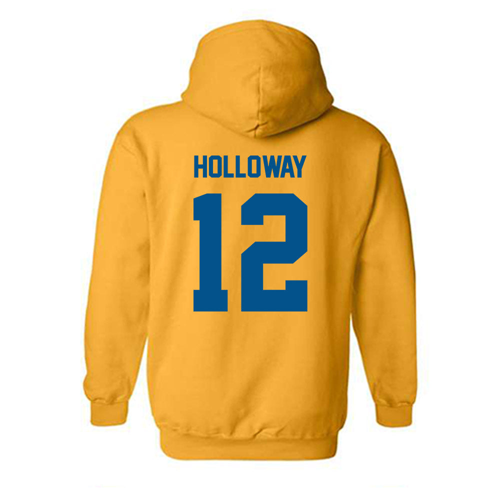 Delaware - NCAA Women's Soccer : Maggie Holloway - Classic Fashion Shersey Hooded Sweatshirt-1