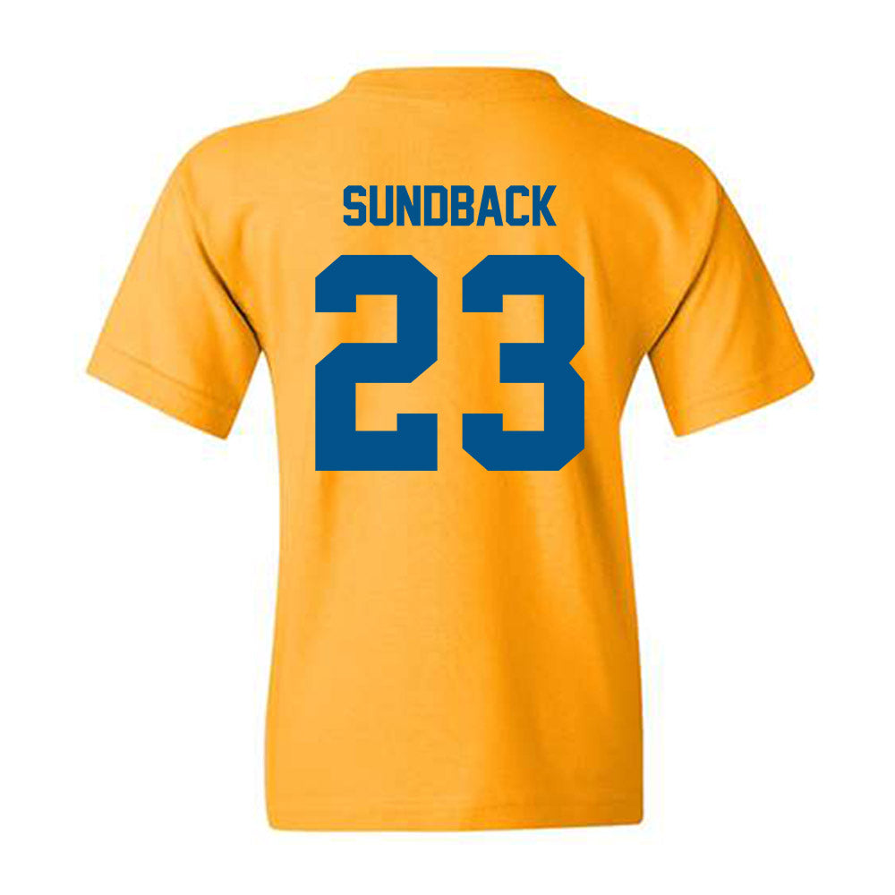 Delaware - NCAA Women's Basketball : Grace Sundback - Classic Fashion Shersey Youth T-Shirt-1