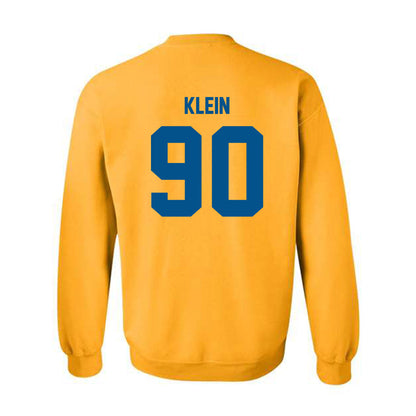 Delaware - NCAA Football : Logan Klein - Classic Fashion Shersey Crewneck Sweatshirt-1