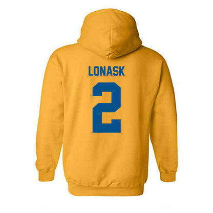 Delaware - NCAA Ice Hockey : Lexie Lonask - Classic Fashion Shersey Hooded Sweatshirt-1
