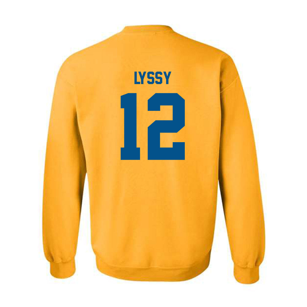Delaware - NCAA Women's Volleyball : Aubrey Lyssy - Classic Fashion Shersey Crewneck Sweatshirt-1