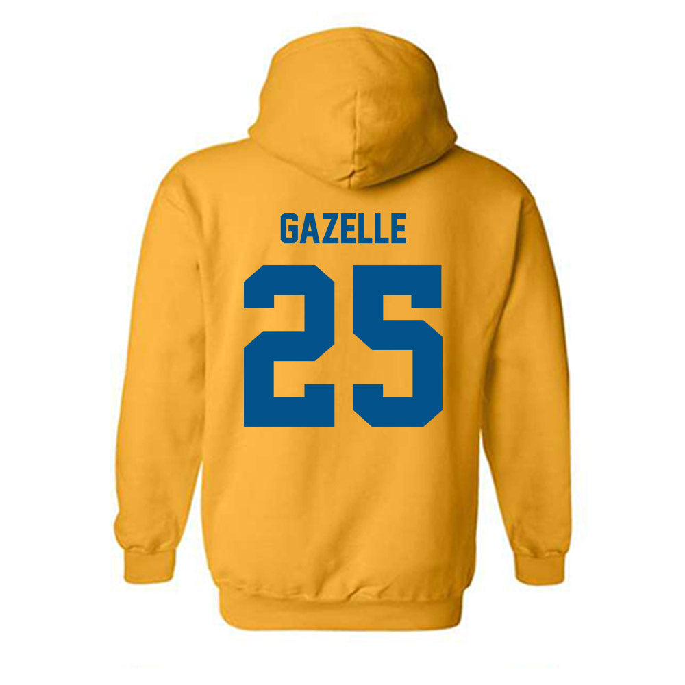 Delaware - NCAA Women's Lacrosse : Amanda Gazelle - Classic Fashion Shersey Hooded Sweatshirt-1