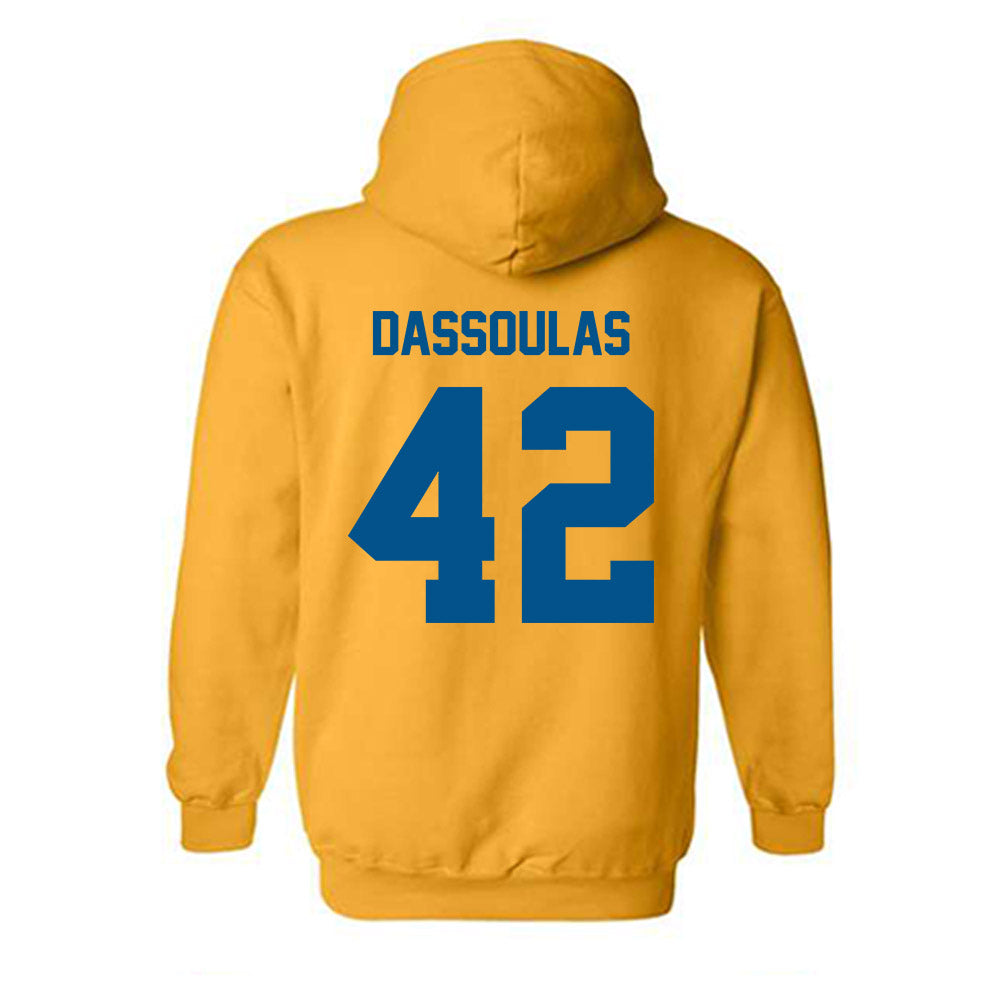 Delaware - NCAA Women's Lacrosse : Ellie Dassoulas - Classic Fashion Shersey Hooded Sweatshirt-1