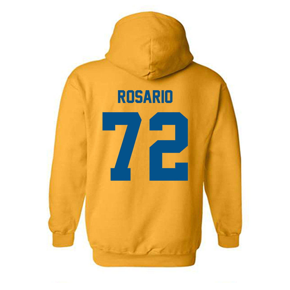 Delaware - NCAA Football : Jaime Rosario - Classic Fashion Shersey Hooded Sweatshirt-1
