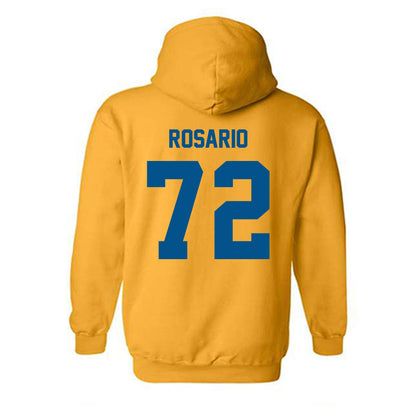 Delaware - NCAA Football : Jaime Rosario - Classic Fashion Shersey Hooded Sweatshirt-1