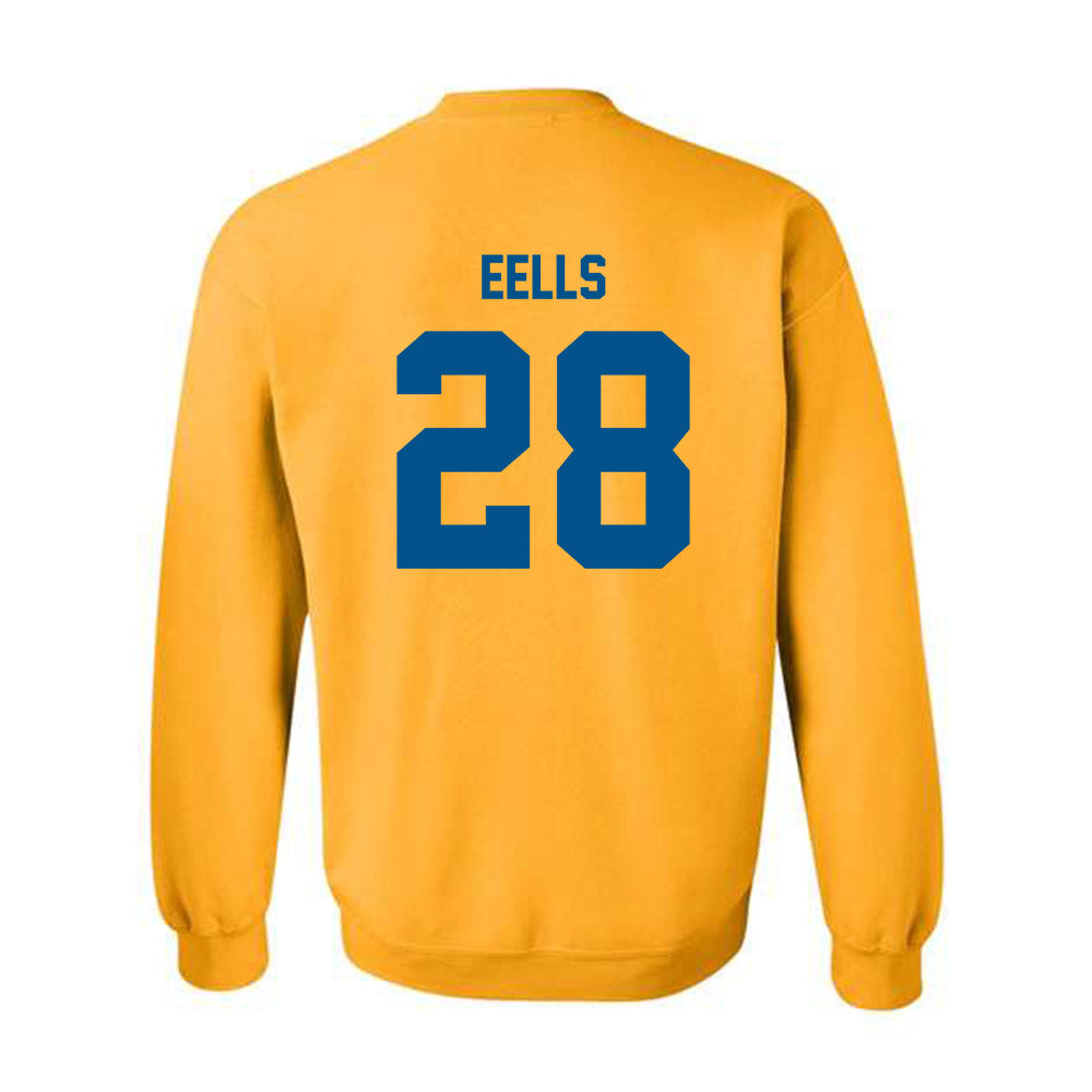 Delaware - NCAA Men's Lacrosse : Sean Eells - Classic Fashion Shersey Crewneck Sweatshirt-1