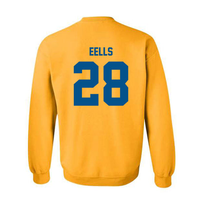Delaware - NCAA Men's Lacrosse : Sean Eells - Classic Fashion Shersey Crewneck Sweatshirt-1