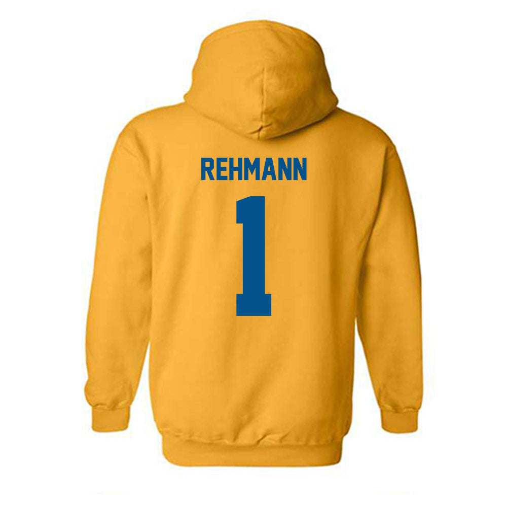 Delaware - NCAA Football : Brandon Rehmann - Classic Fashion Shersey Hooded Sweatshirt-1
