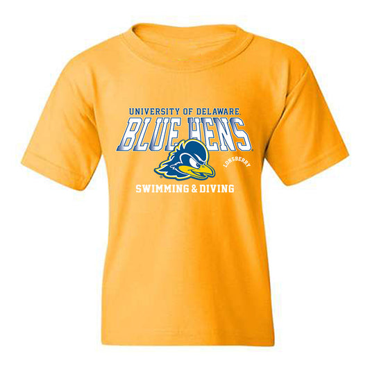 Delaware - NCAA Men's Swimming & Diving : Cody Lonsberry - Classic Fashion Shersey Youth T-Shirt-0