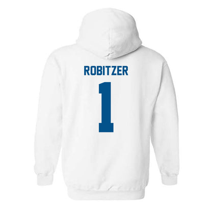 Delaware - NCAA Ice Hockey : Mattie Robitzer - Classic Fashion Shersey Hooded Sweatshirt-1
