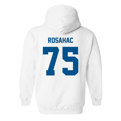 Delaware - NCAA Football : Noah Rosahac - Classic Fashion Shersey Hooded Sweatshirt-1