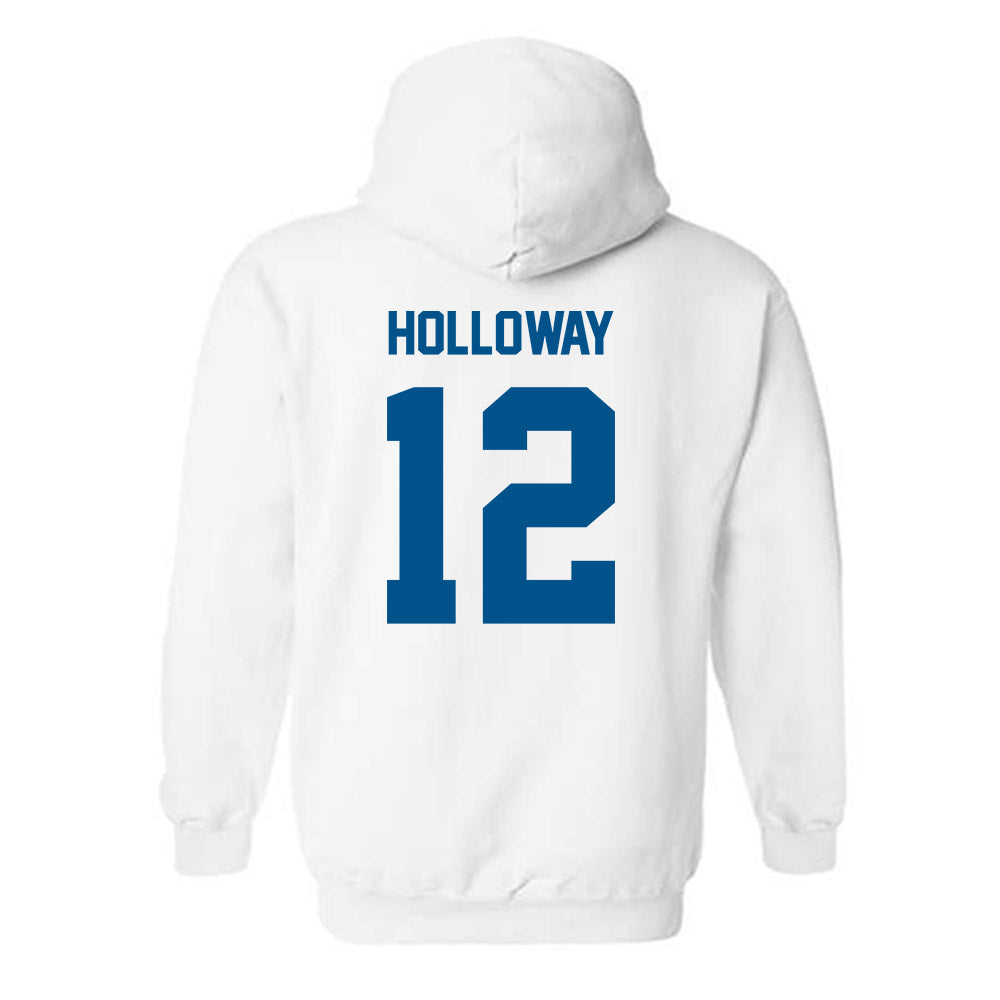 Delaware - NCAA Women's Soccer : Maggie Holloway - Classic Fashion Shersey Hooded Sweatshirt-1