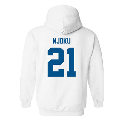 Delaware - NCAA Men's Basketball : Nnanna Njoku - Classic Fashion Shersey Hooded Sweatshirt-1