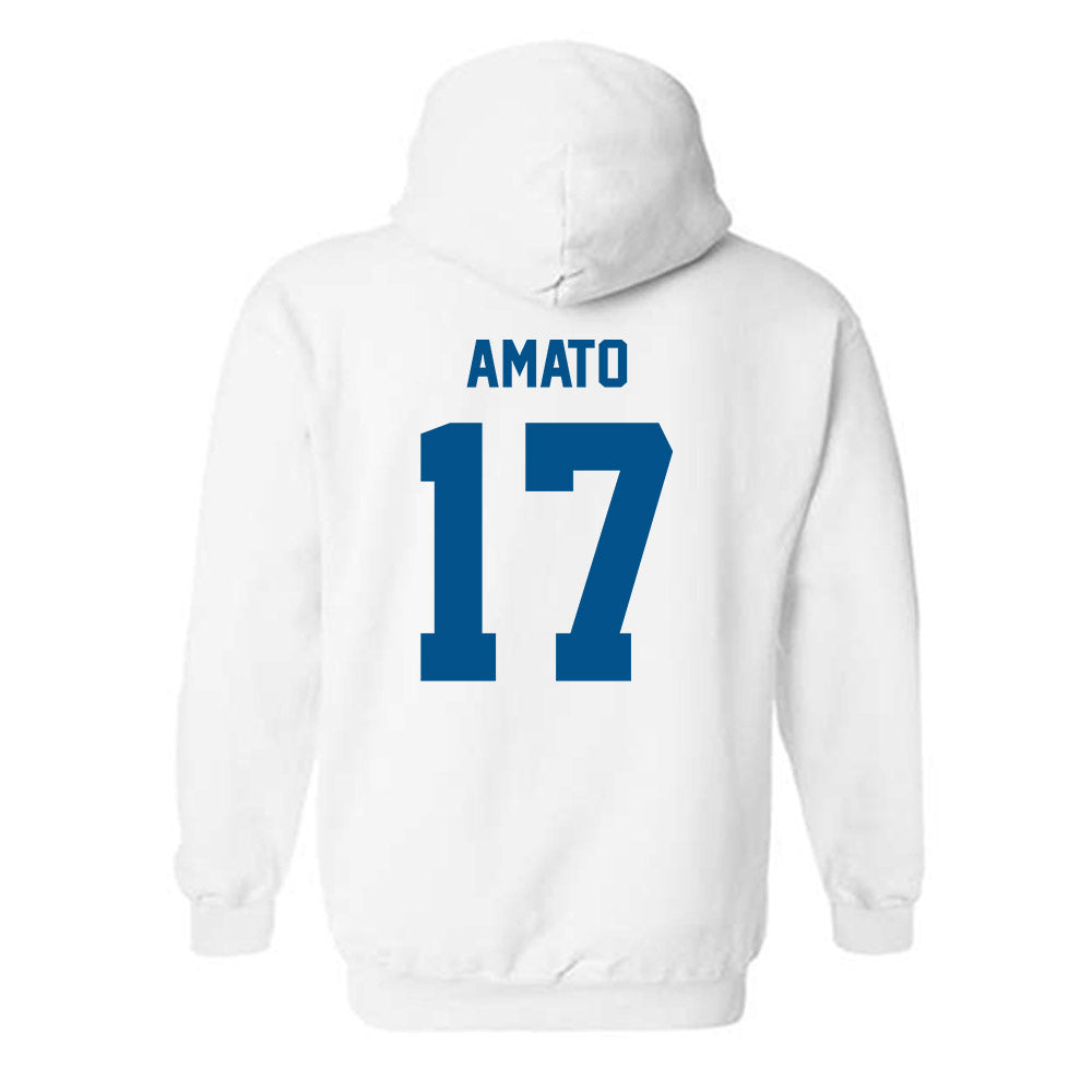 Delaware - NCAA Baseball : Andrew Amato - Classic Fashion Shersey Hooded Sweatshirt
